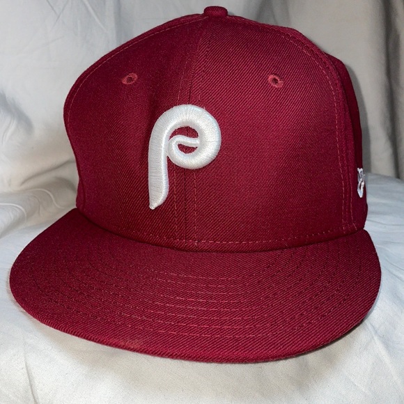 New Era Other - New Era 59Fifty 100% wool Philadelphia Phillies fitted hat